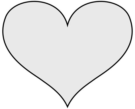 White Heart Black Clip art - Illustrations Of The Heart png download - 947*768 - Free ...