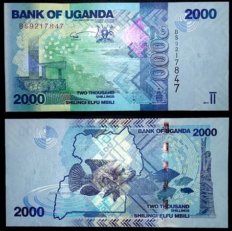 Uganda 2000 shilling note | Bank notes, Money notes, Currency design