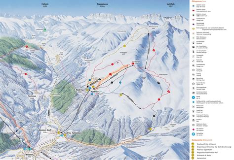 Trail map Madrisa (Davos Klosters)