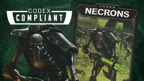 Codex: Necrons (3rd Edition) - Codex Compliant - YouTube