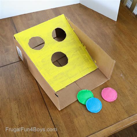 Cardboard Carnival Games {Challenge for Kids} - Frugal Fun For Boys and ...