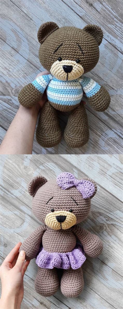 Lovely Teddy Bear Amigurumi - Tutorial