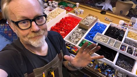 Adam Savage Builds a LEGO Sorting and Storage System! - YouTube