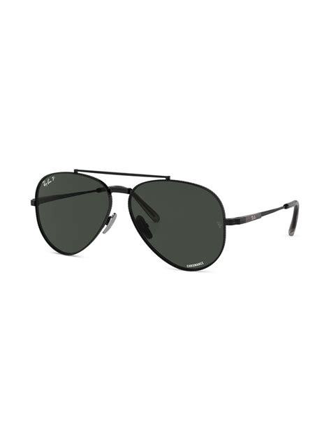 Ray-Ban Aviator II Titanium Aviator Sunglasses - Farfetch