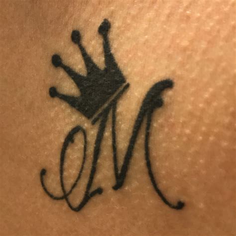 Update 96+ about m letter tattoo latest - Billwildforcongress