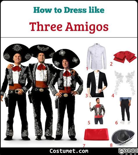 Three Amigos Costume for Halloween