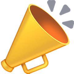 Megaphone Emoji Clip Art