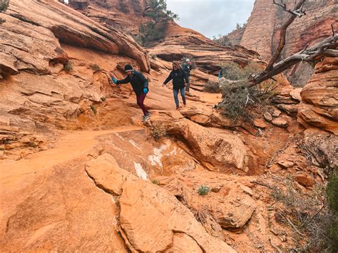 Hiking the Canyon Overlook Trail in Zion National Park