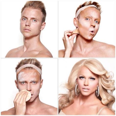 Male To Female Makeup Before And After