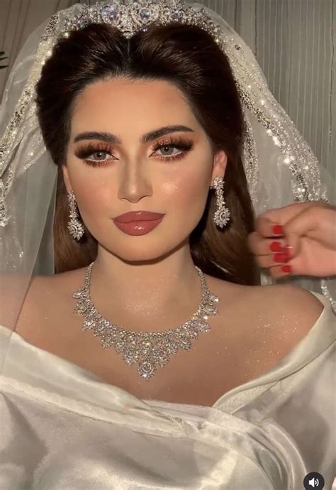 Wedding Makeup Looks, Bridal Looks, Bride Makeup, Girls Makeup, Arab ...