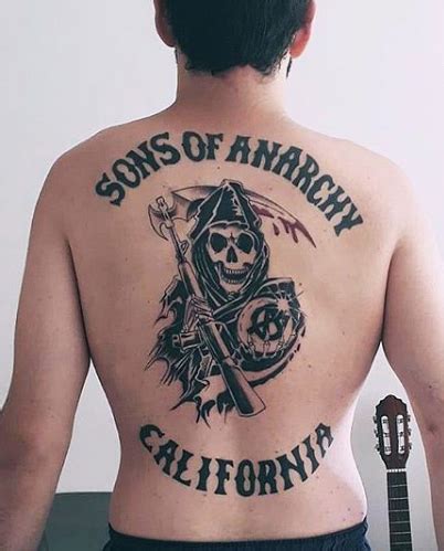 Best 35 Sons of Anarchy Fan Tattoos – NSF – Music Magazine | Sons of anarchy tattoos, Sons of ...