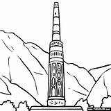 Minaret Of Jam Tower  Afghanistan Online sketch template