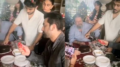 Viral: Ranbir Kapoor says ‘Jai Mata Di’ as he lights cake at Christmas lunch - India Today