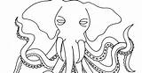 Yucca Flats NM Wenchkins Coloring Pages  Octophant sketch template