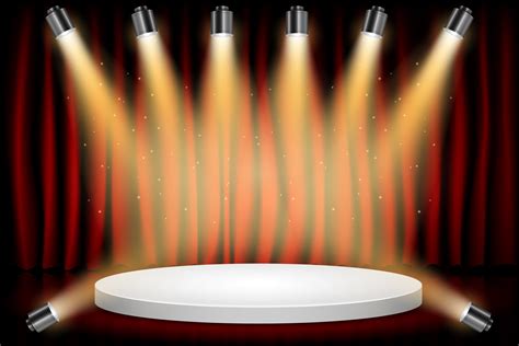 Stage Spotlight Vector Art, Icons, and Graphics for Free Download