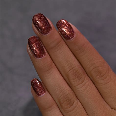 Misery | Holographic nail polish, Holographic nails, Rose gold nails ...