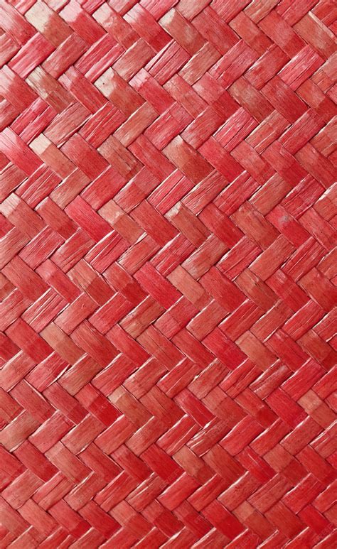 Premium Photo | Ruby red colored gray sedge weave basket texture