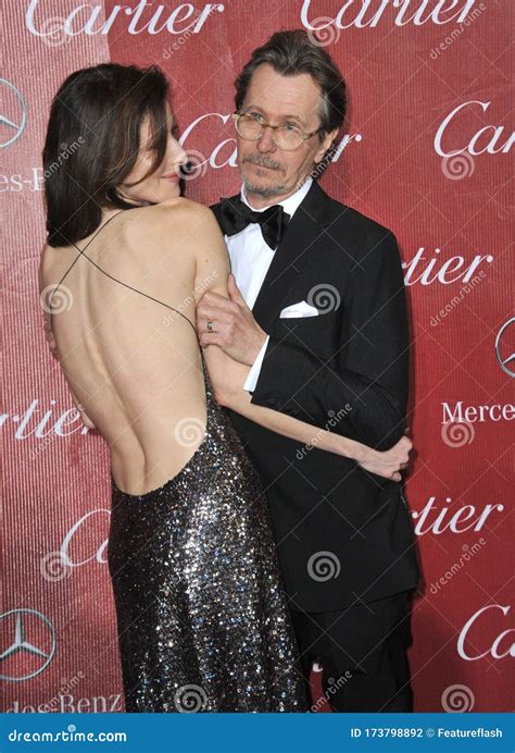 Gary Oldman & Alexandra Edenborough Editorial Photography - Image of ...