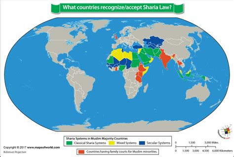 What countries recognize/accept Sharia Law? - Answers