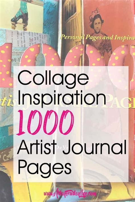 Collage Inspiration - 1000 Artist Journal Pages Book · Artsy Fartsy Life