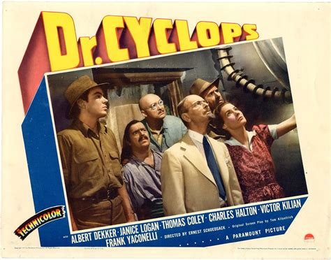 Dr. Cyclops (1940) | Lobby cards, Movie lobby cards, Cards