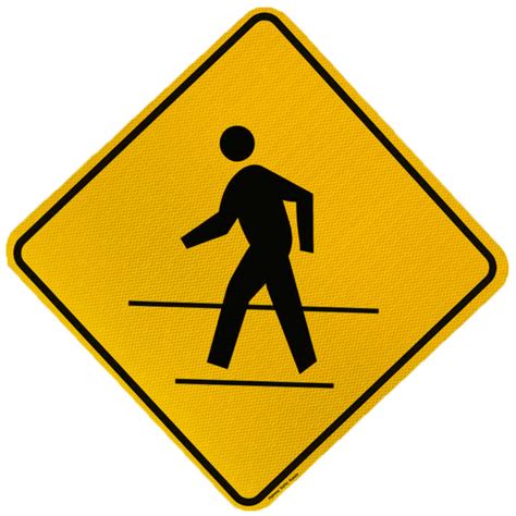 Pedestrian Crossing | Warning Signs | Highway Traffic Supply
