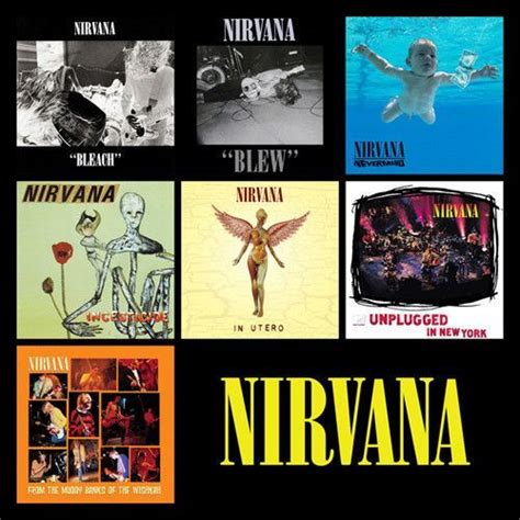 Nirvana So Grunge | Album cover art, Classic rock albums, Nirvana