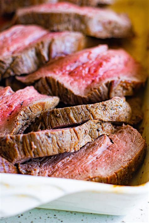 Roast Beef Tenderloin Recipe with Red Wine Sauce - The Forked Spoon