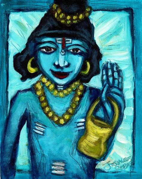 Paintings | "Hare Krishna" | Hare krishna, Painting, Krishna