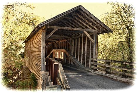 Harrisburg Covered Bridge Photograph by Victor Montgomery