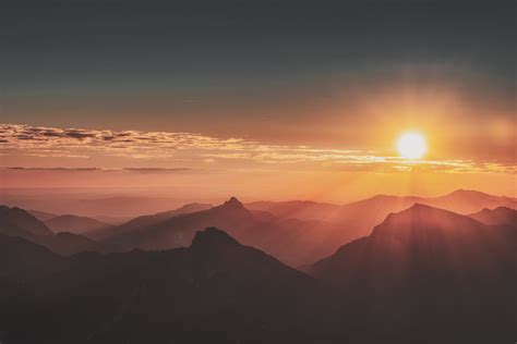 2560x1700 Sunrise Mountains Landscape Evening 5k Chromebook Pixel ,HD ...