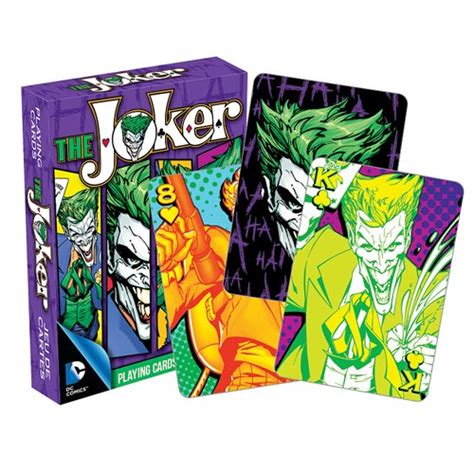 Batman Joker Playing Cards - Aquarius - Batman - Cards at Entertainment ...