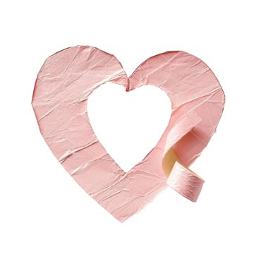 Pink Heart Paper And Sticky Tape, Love, Heart, Valentine PNG Transparent Image and Clipart for ...
