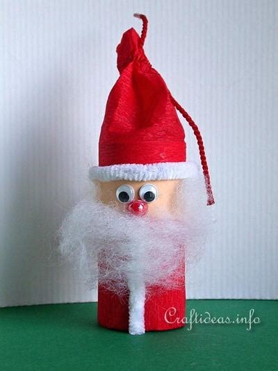 Toilet Paper Tube Santa Craft | AllFreeChristmasCrafts.com