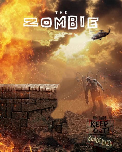 Zombie Movie Poster Editing Background For Picsart | KREditings