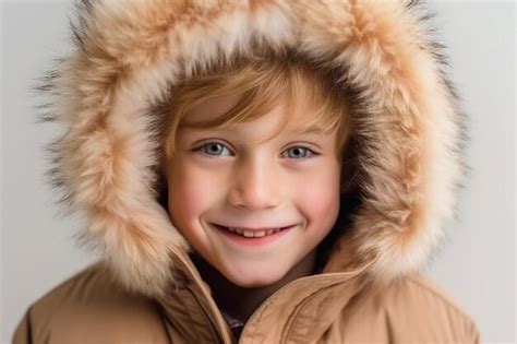 Premium AI Image | Kids winter clothes casual and formal warn clothes