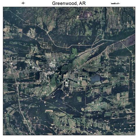 Aerial Photography Map of Greenwood, AR Arkansas