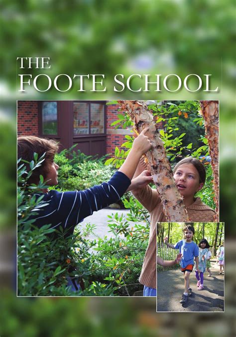 The Foote School Viewbook by Good Design - Issuu