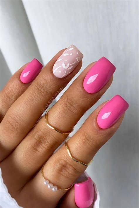 35 Pretty summer nail designs 2021 | Spring acrylic nails, Pink acrylic nails, Fashion nails