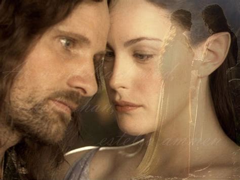 Arwen and Aragorn - Aragorn and Arwen Wallpaper (7610525) - Fanpop