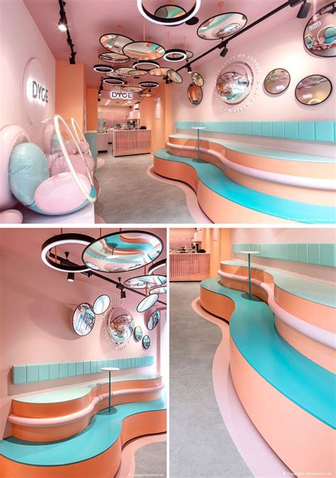 The interiors of this dessert bar have been inspired by Salvador Dali's surrealism, including ...