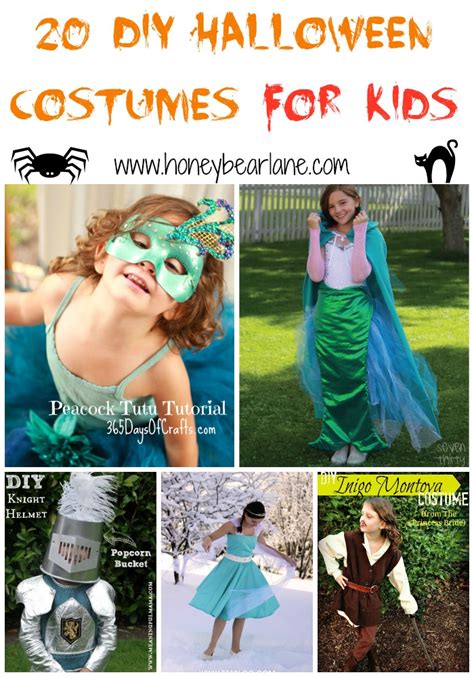 20 DIY Halloween Costumes For Kids - Honeybear Lane