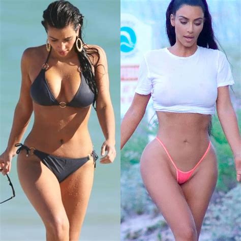 BeforeAfter on Instagram: “KIM KARDASHIAN BODY TRANSFORMATION [2008-2010 VS 2017-2019] #kimk ...