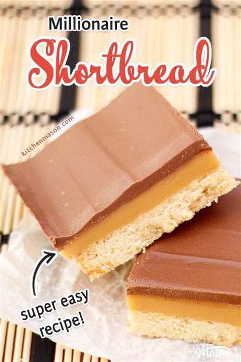 Best EVER Easy Millionaire's Shortbread Recipe | Kitchen Mason