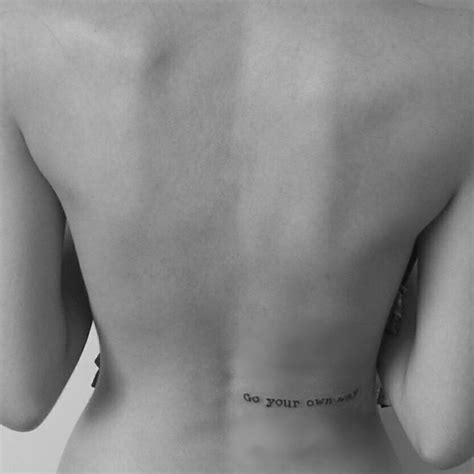 Show Off Your Favorite Song With These Pretty Lyric Tattoo Ideas