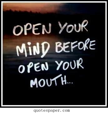 Open Your Mind Quotes. QuotesGram