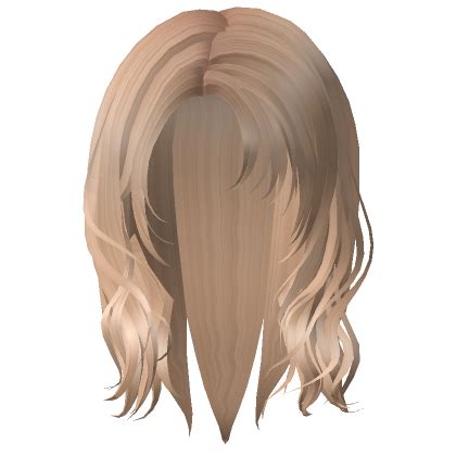 Messy Layered Wolf-Cut Mullet - Blonde's Code & Price - RblxTrade