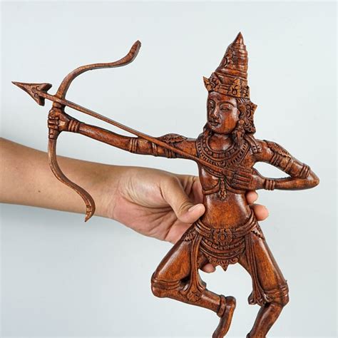 Arjuna Wall Statue - Etsy