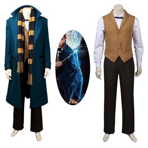 Newt Scamander Cosplay Costume Fantastic Beasts Edition | Newt ...