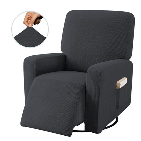 1-Piece Stretch Recliner Chair Slipcover Stretch Fit Furniture Chair Recliner Lazy Boy Cover ...